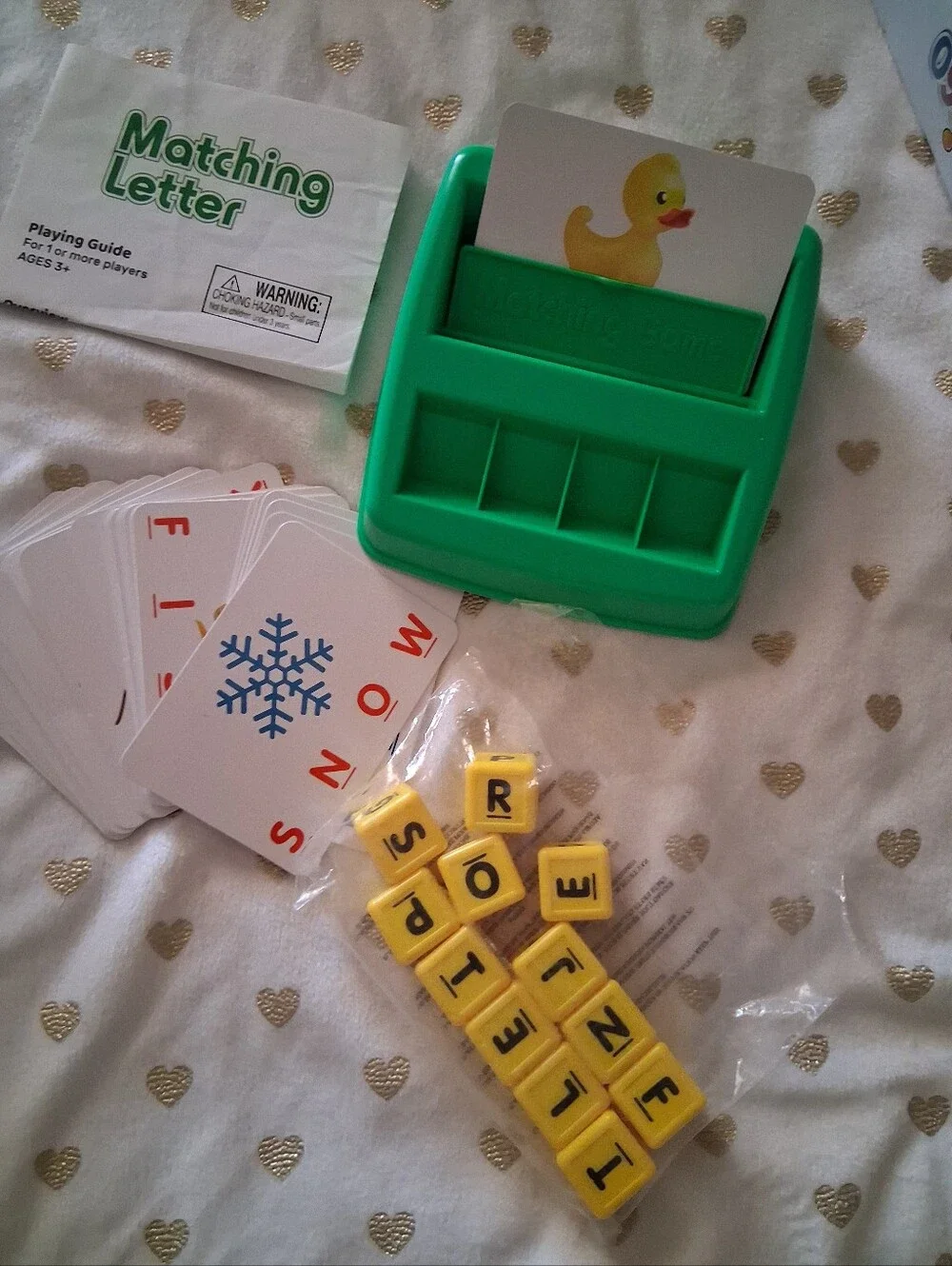 📚🎨 3/$15 Matching Letter Preschool Learning Game